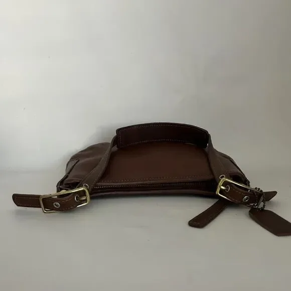 Coach Vintage 9033 Legacy Small Hobo Shoulder Bag Brown Glove Tanned Leather - Picture 5 of 9